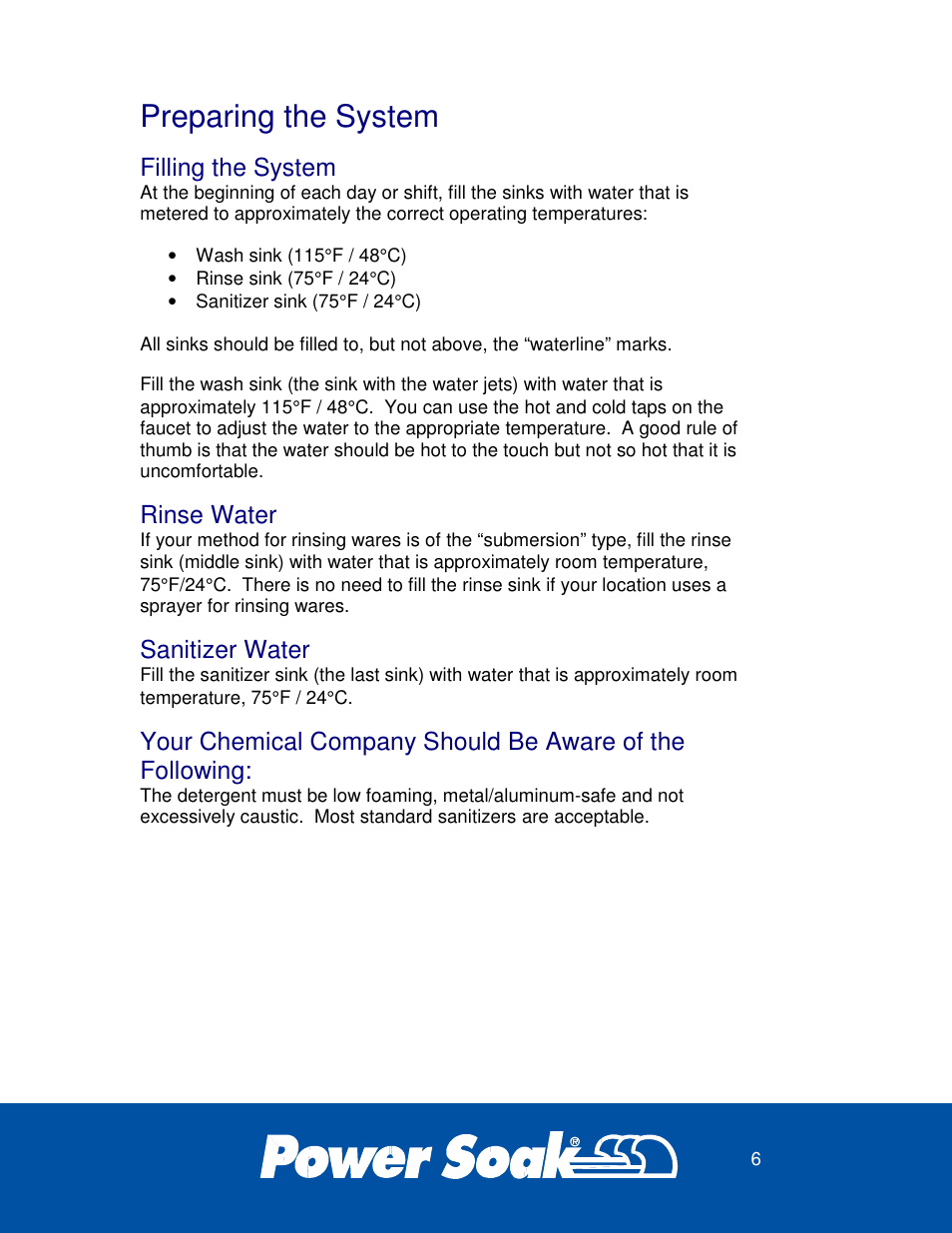 Preparing the system | Power Soak 27746 PS-200 Owner's Manual User Manual | Page 10 / 28