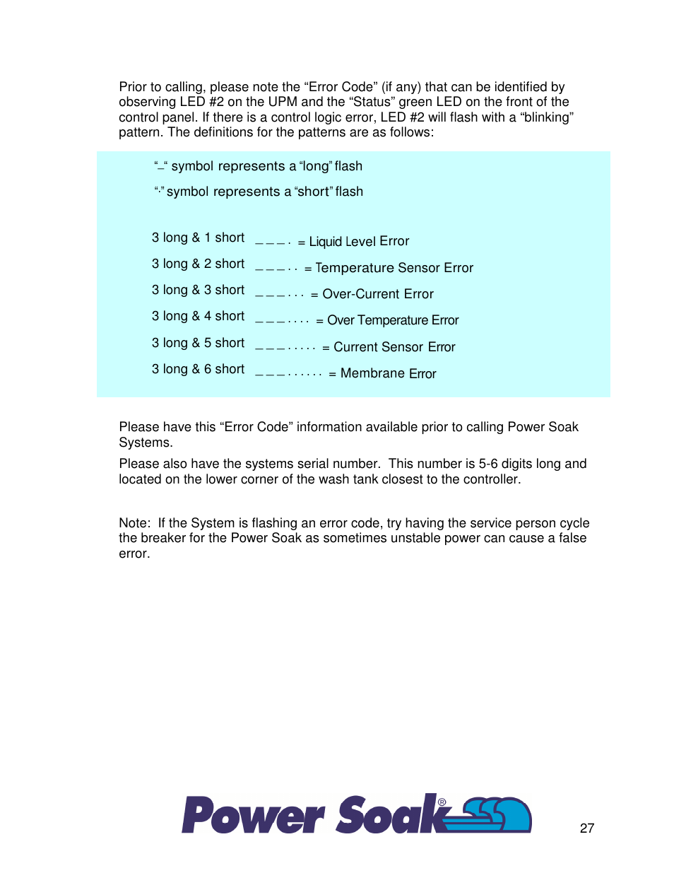 Power Soak 33755 PS-225 Owner's Manual User Manual | Page 31 / 36