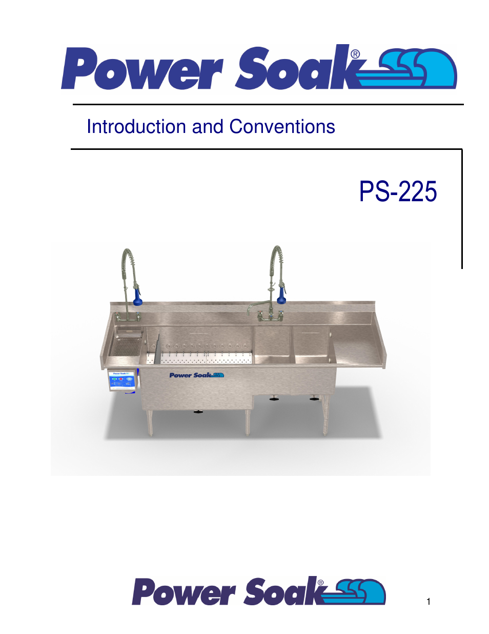 Ps-225, Introduction and conventions | Power Soak 33755 PS-225 Owner's Manual User Manual | Page 5 / 36