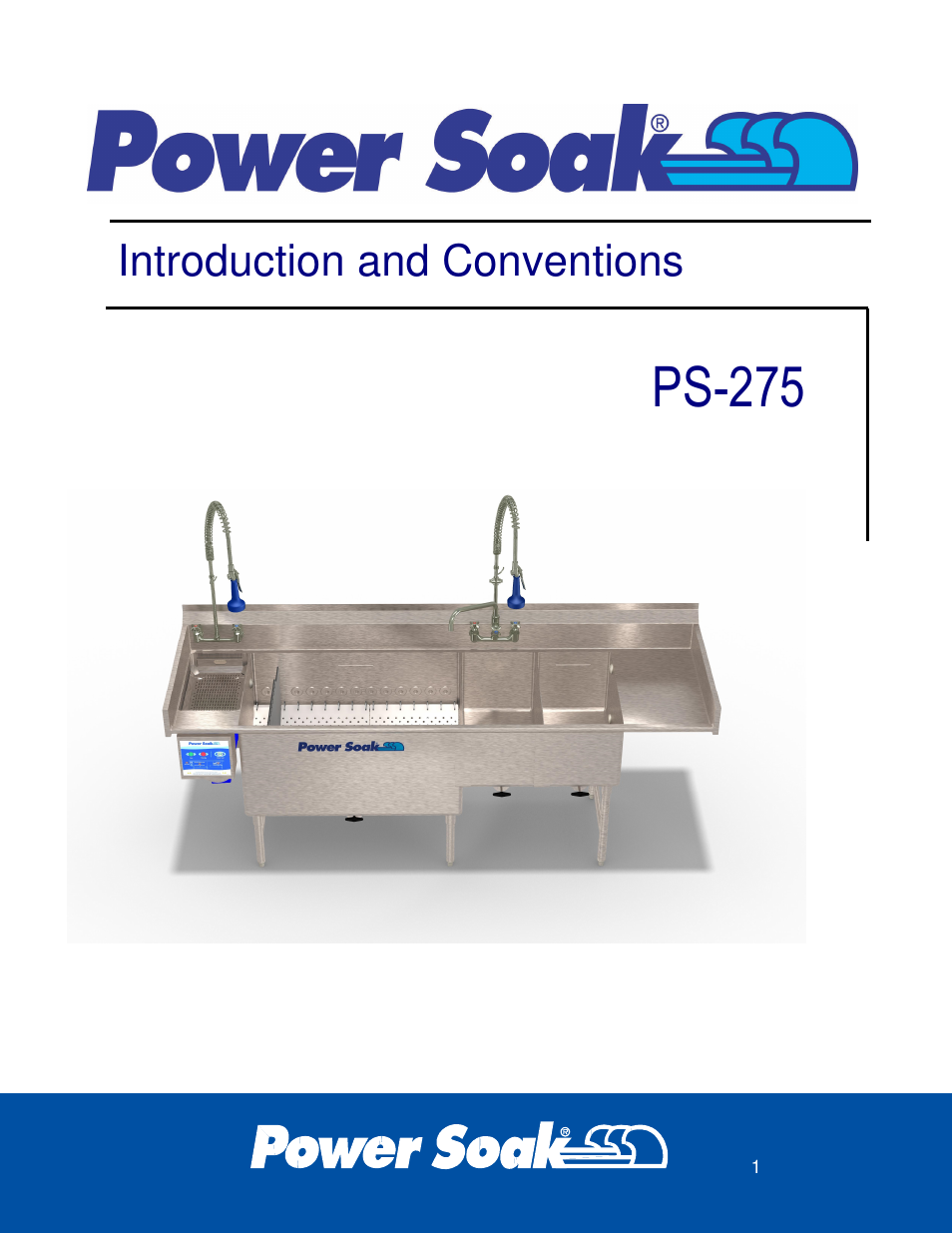 Ps-275, Introduction and conventions | Power Soak 36212 PS-275 Owner's Manual User Manual | Page 5 / 36