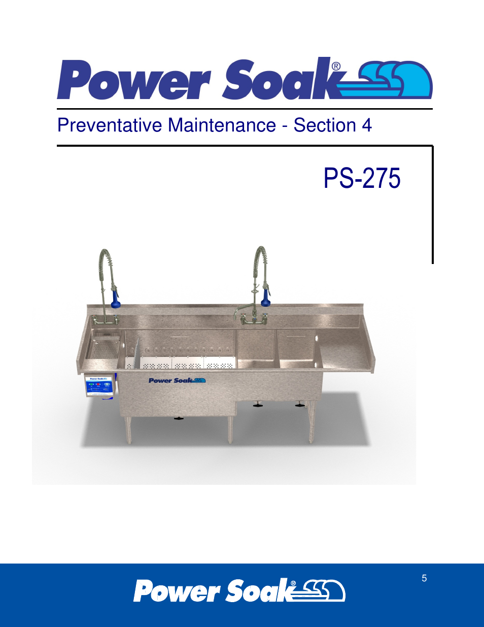 Ps-275 | Power Soak 37179 PS-275 Service Manual User Manual | Page 11 / 60