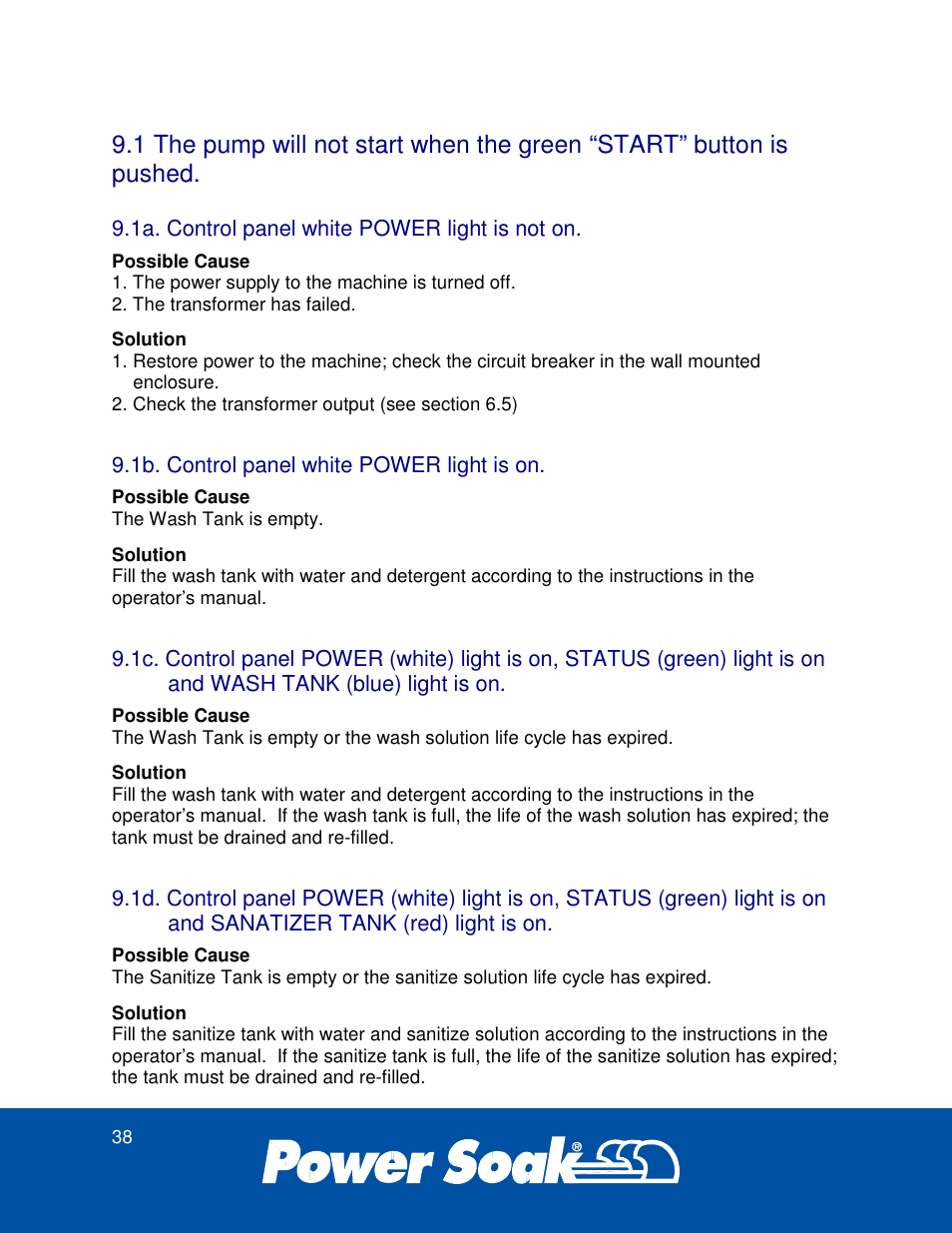 Power Soak 37179 PS-275 Service Manual User Manual | Page 44 / 60