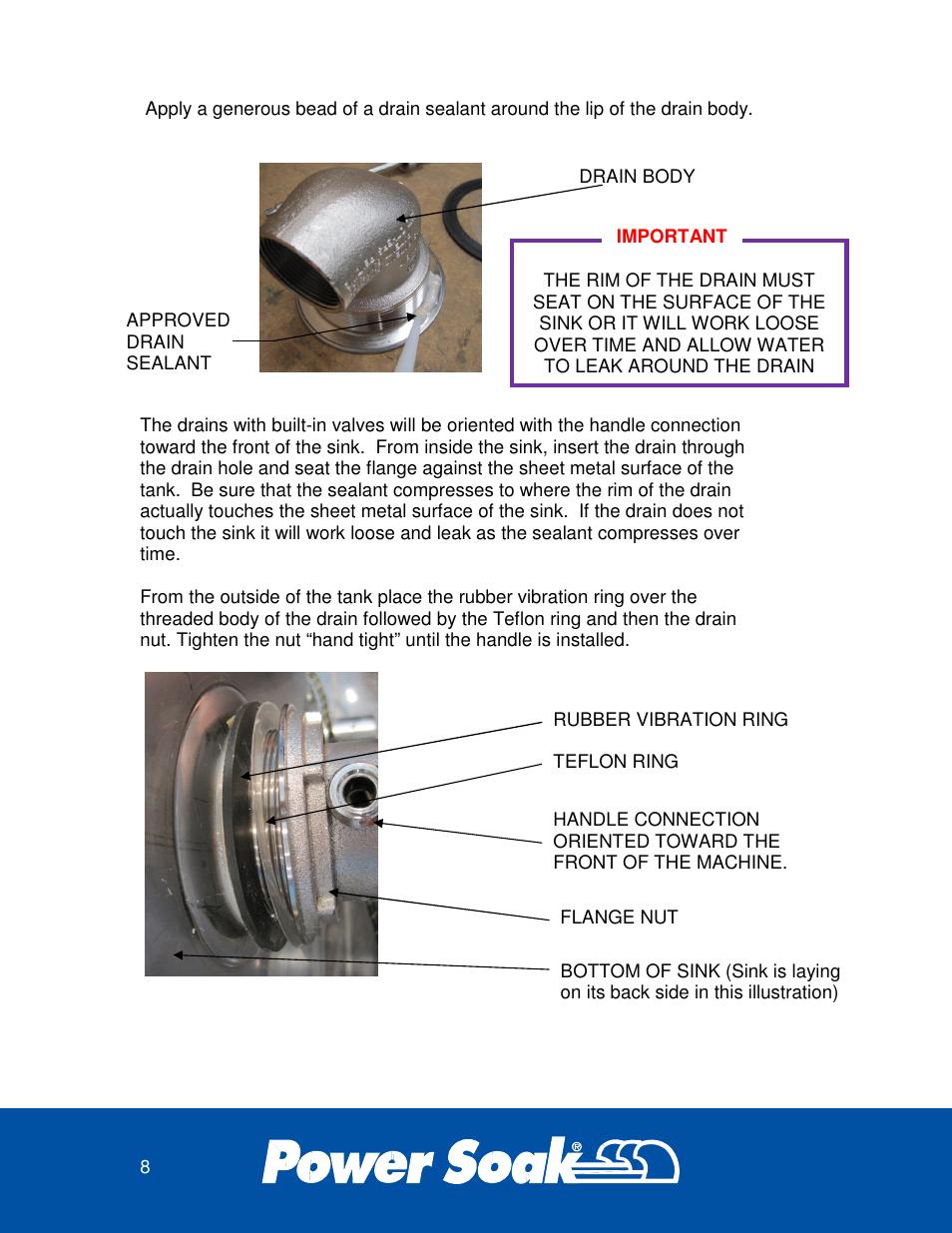Power Soak 34453 INSTRUCTIONS INSTALLATION PS-225 User Manual | Page 12 / 28