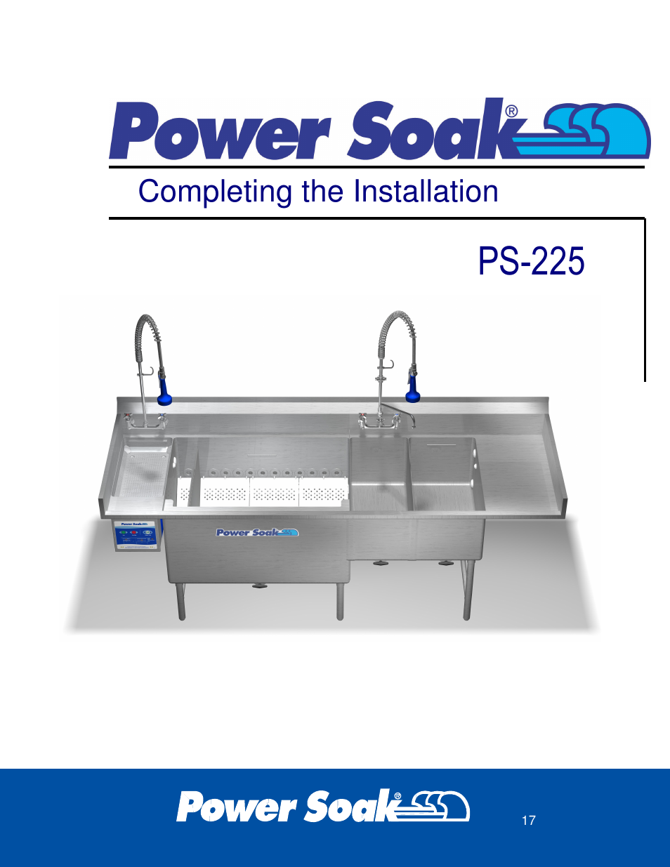 Ps-225, Completing the installation | Power Soak 34453 INSTRUCTIONS INSTALLATION PS-225 User Manual | Page 21 / 28