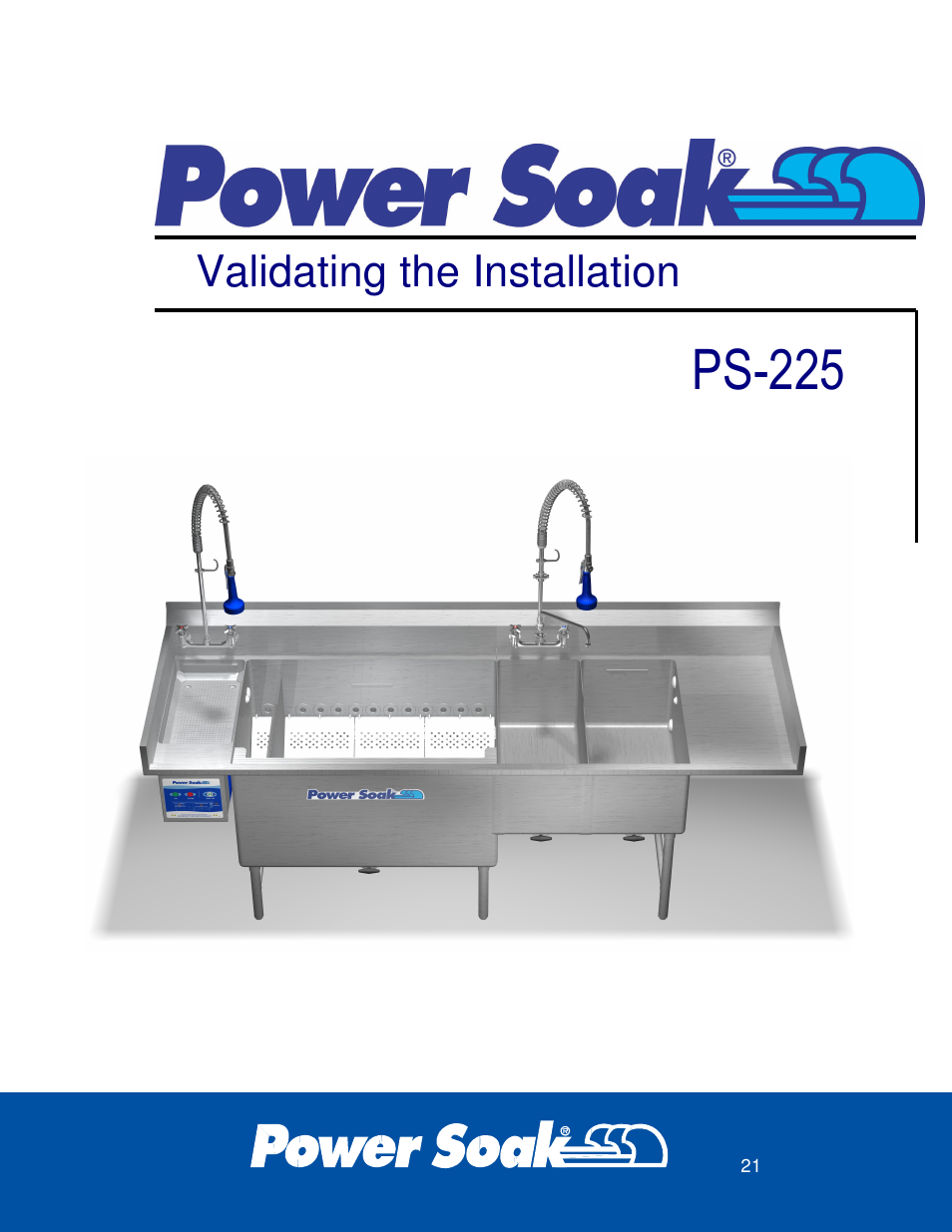 Ps-225, Validating the installation | Power Soak 34453 INSTRUCTIONS INSTALLATION PS-225 User Manual | Page 25 / 28
