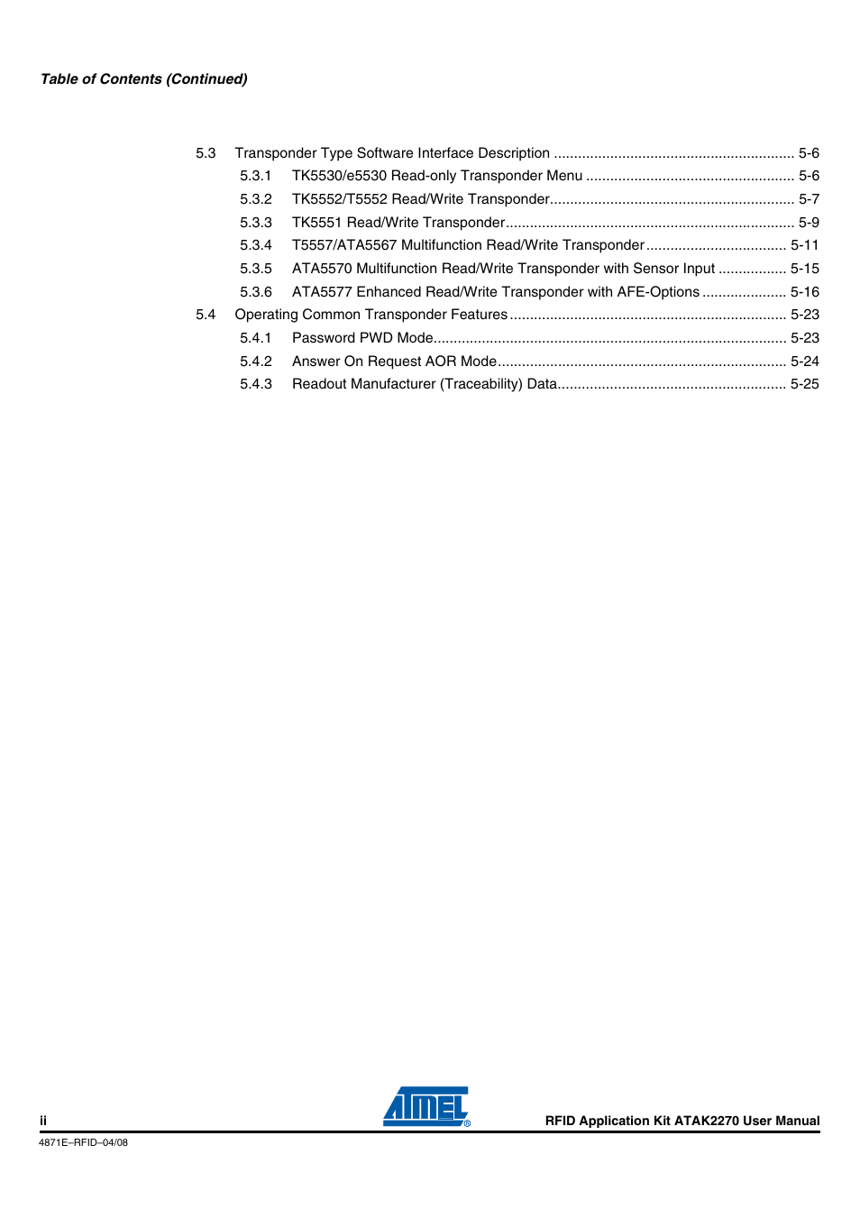 Atmel ATAK2270 User Manual | Page 3 / 39