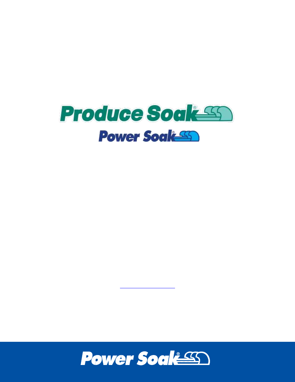Power Soak 34201 PRODUCE SOAK OWNER'S MANUAL User Manual | Page 40 / 40