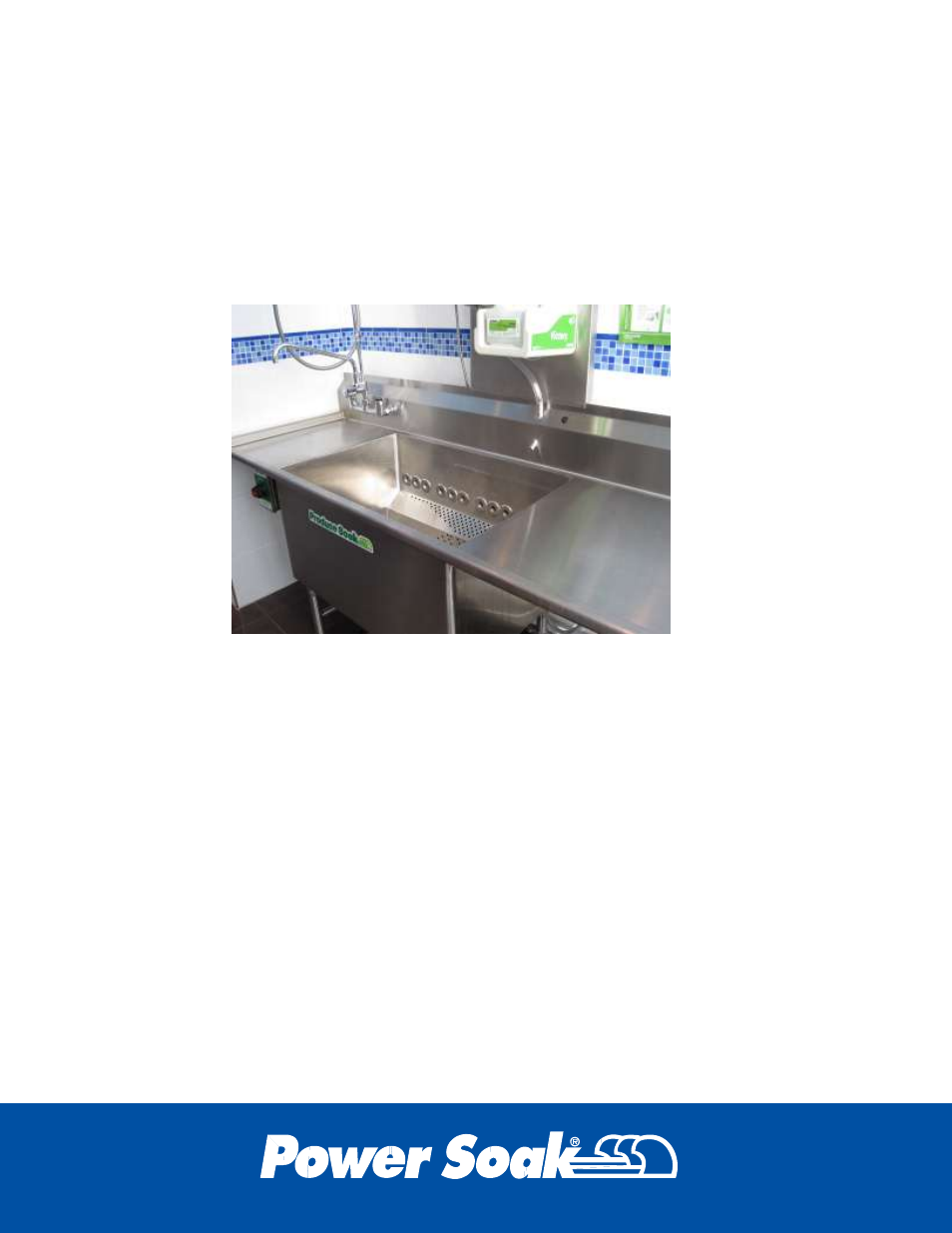 Preparing the produce soak, Placing the wash components | Power Soak 34201 PRODUCE SOAK OWNER'S MANUAL User Manual | Page 8 / 40