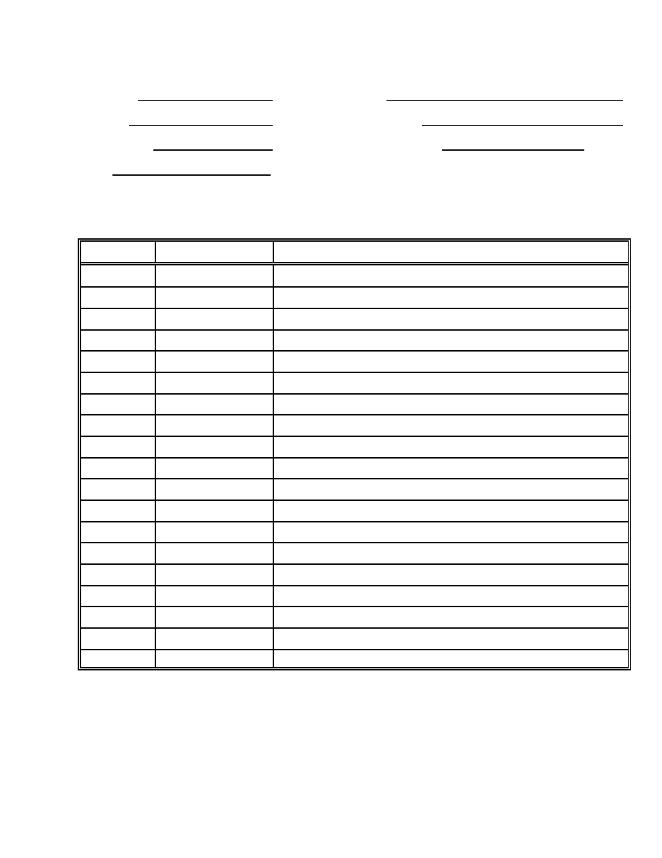 Maintenance log | Pulsafeeder Pulsa Series 200-680C User Manual | Page 19 / 20