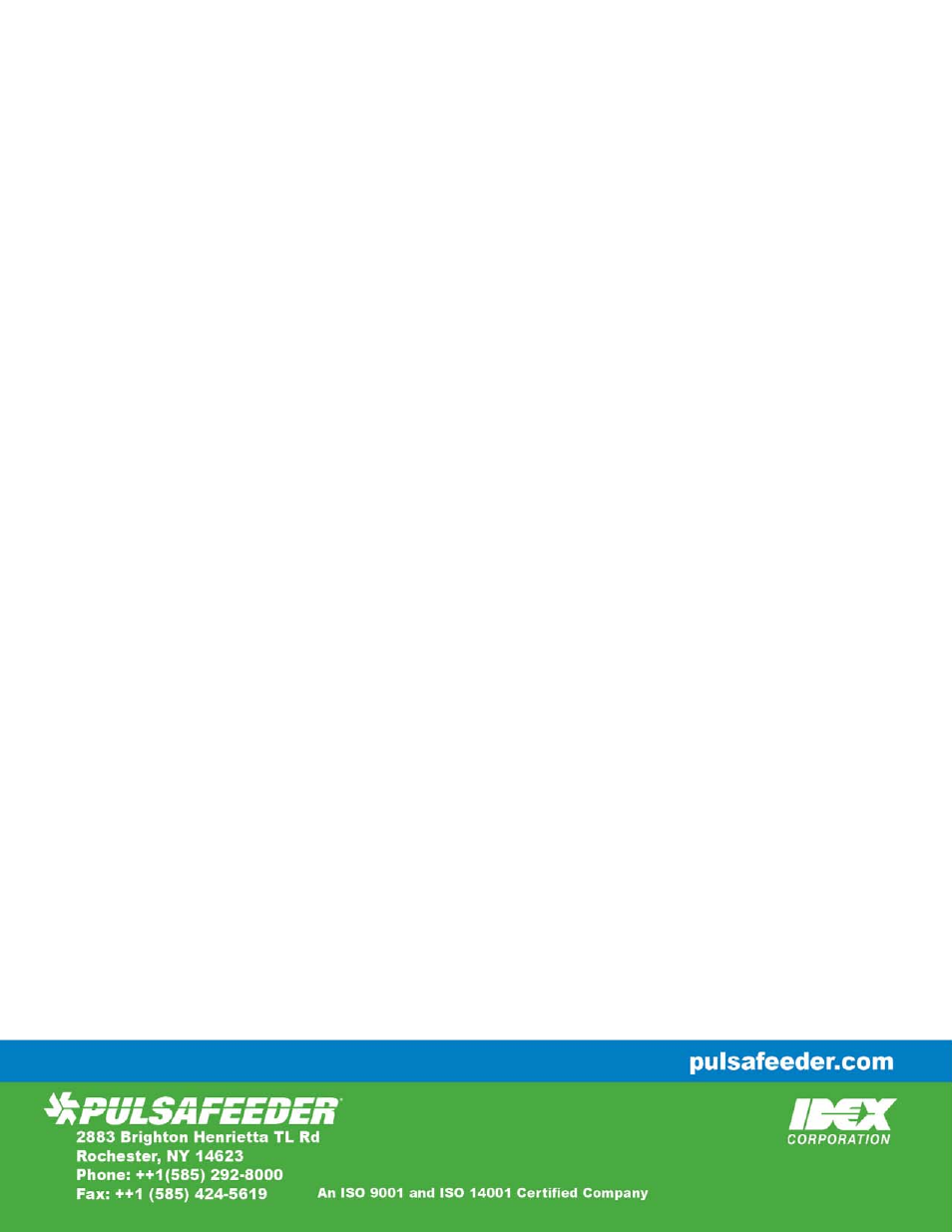 Pulsafeeder Pulsa Series 680 EN User Manual | Page 26 / 26