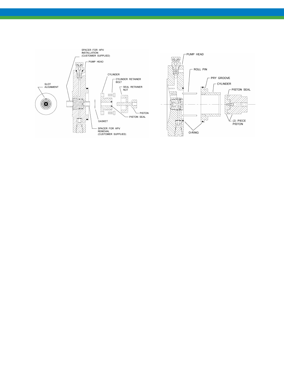 Piston seal, General description, Removal | Reinstallation, 7 piston seal | Pulsafeeder Pulsar Shadow User Manual | Page 32 / 54