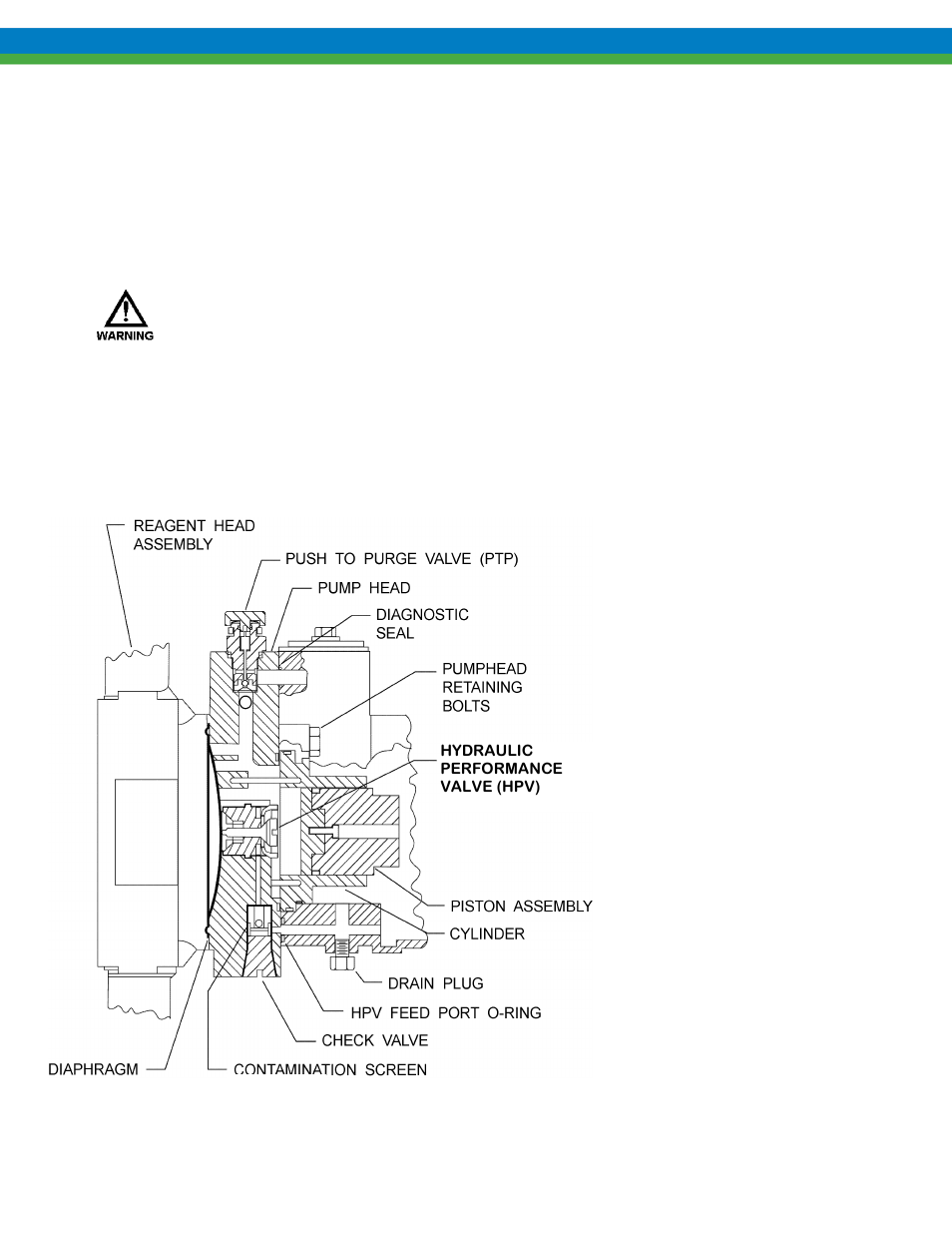 Pulsalarm leak detection, Pump head/piston assembly, 2 pump head/piston assembly | Pulsafeeder Pulsar Shadow User Manual | Page 8 / 54