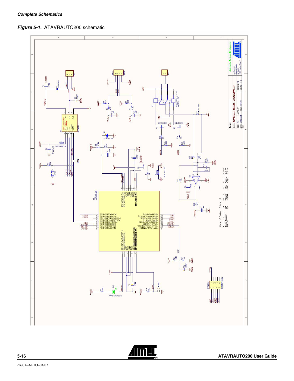 Atmel 7698AAUTO01/07 User Manual | Page 18 / 21