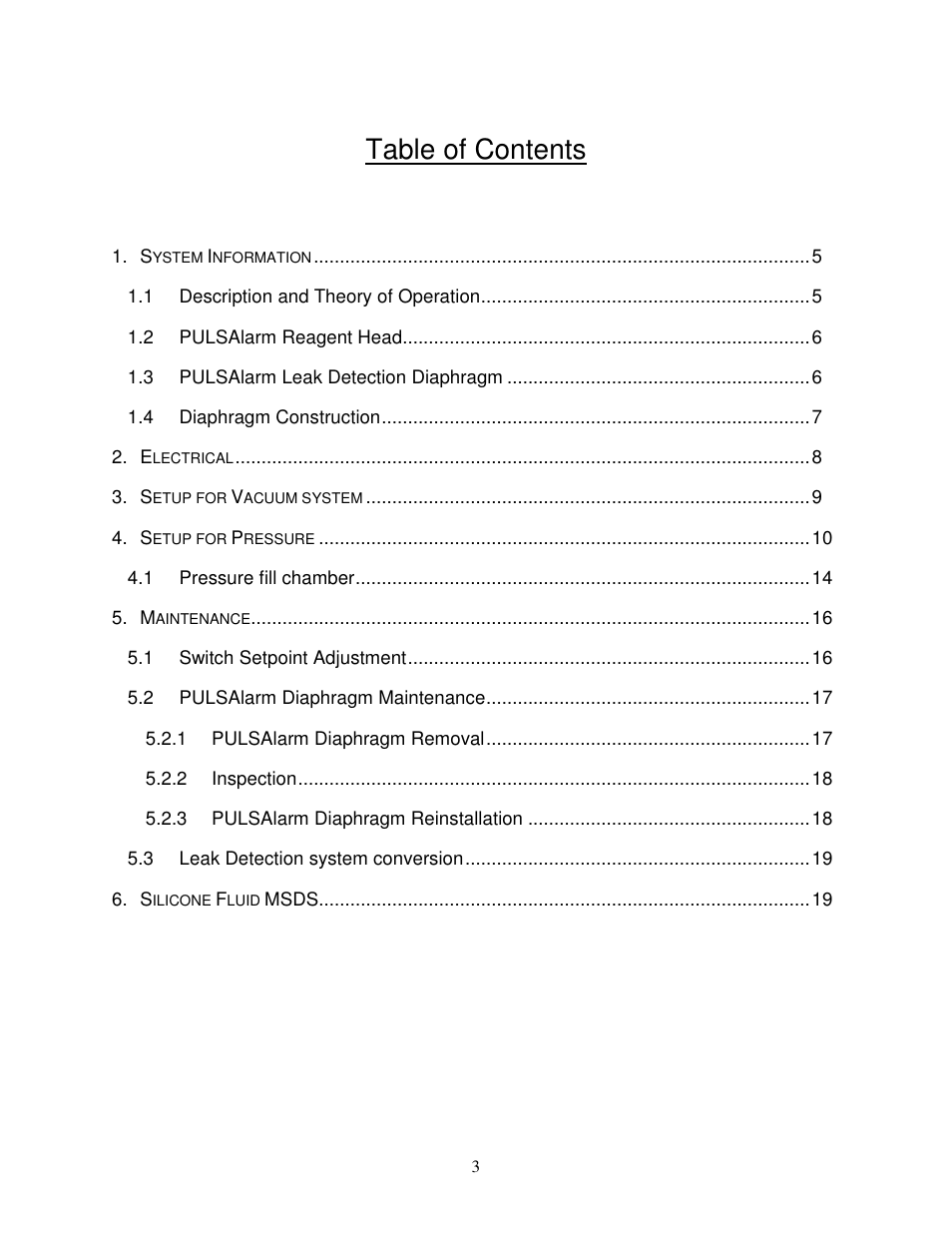 Pulsafeeder PULSAlarm User Manual | Page 3 / 24