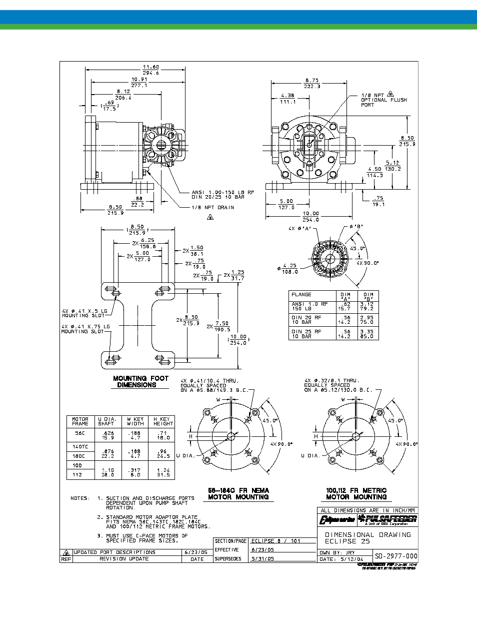 4 eclipse standard/eclipse hypo 25 | Pulsafeeder Eclipse Model 75 User Manual | Page 113 / 140