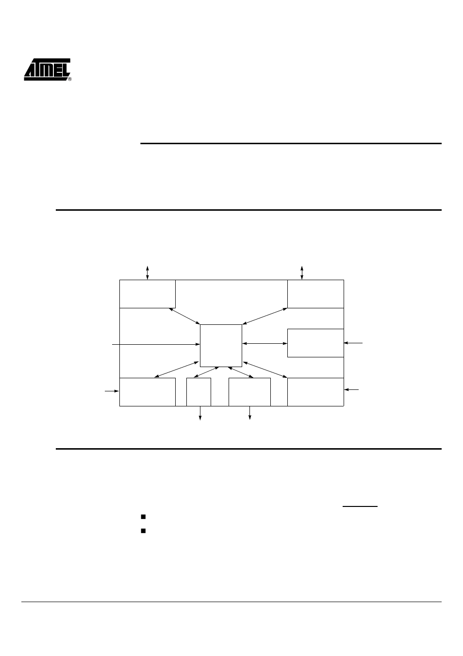 Section 2, Hardware description, 1 block diagram | 2 power supply, 1 power supply sources, J4 - jack pwr connector, Section 2 hardware description -3, Block diagram -3, Power supply -3 | Atmel AT89STK-06 User Manual | Page 5 / 22