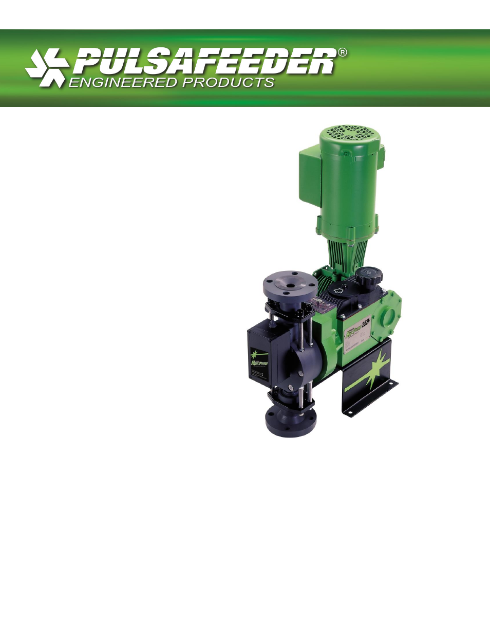 Pulsafeeder Pulsar Series HypoPump User Manual | 15 pages