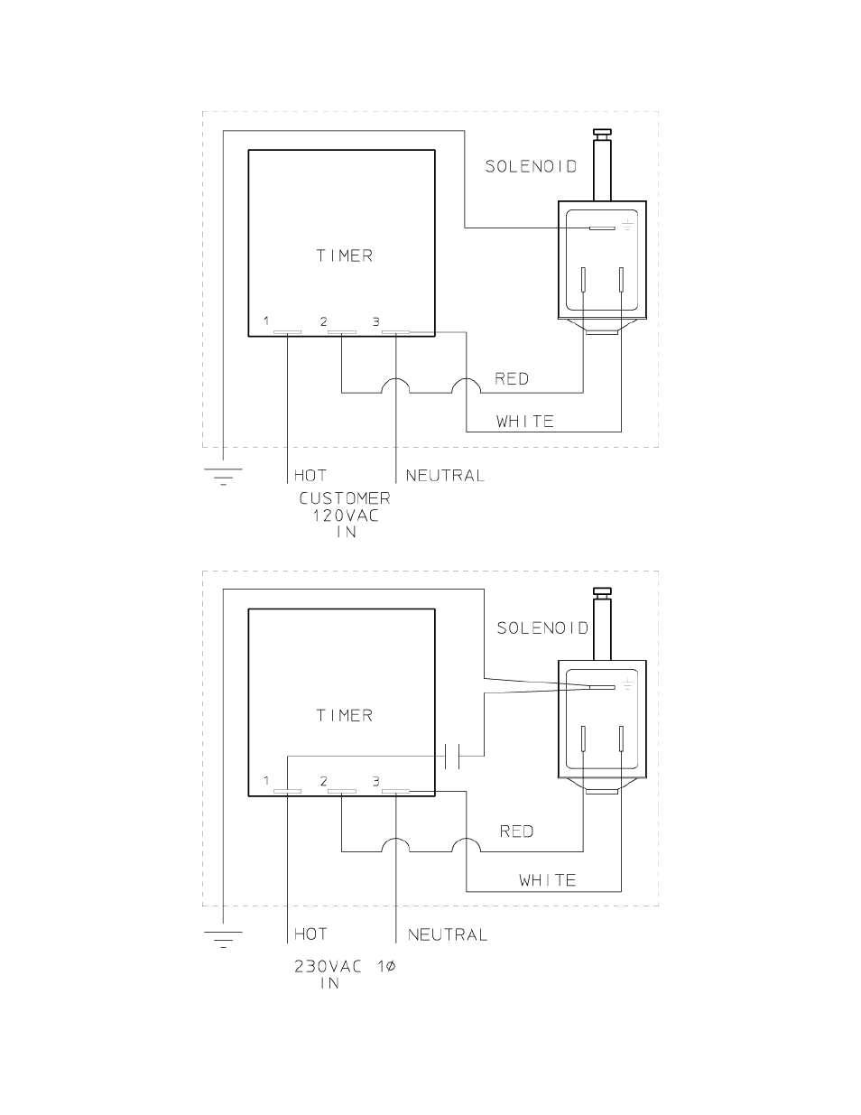 Wiring diagrams | Pulsafeeder Pulsar Series HypoPump User Manual | Page 14 / 15