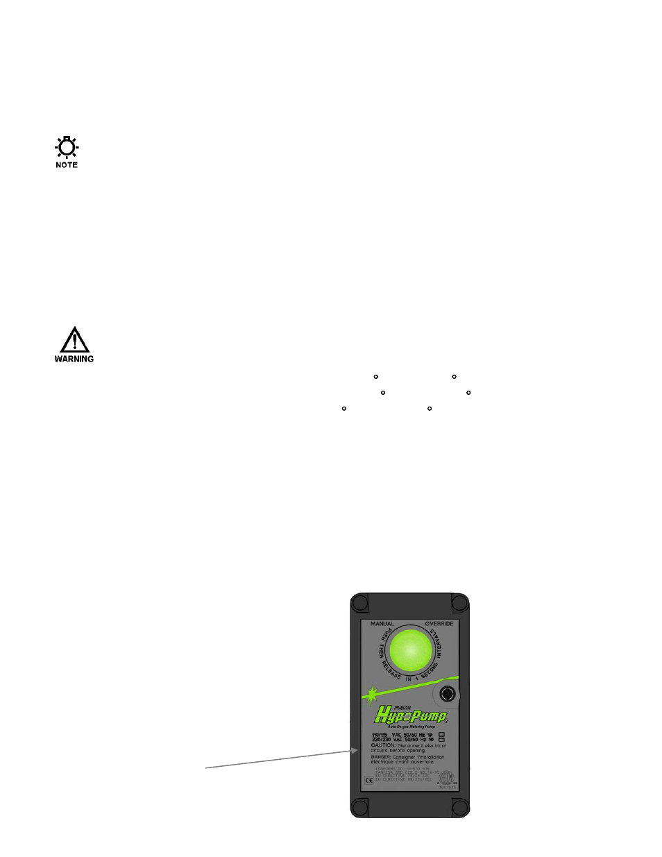 Installation, 1 location, 2 installation notes | Electrical wiring, 3 electrical wiring | Pulsafeeder Pulsar Series HypoPump2 User Manual | Page 8 / 27