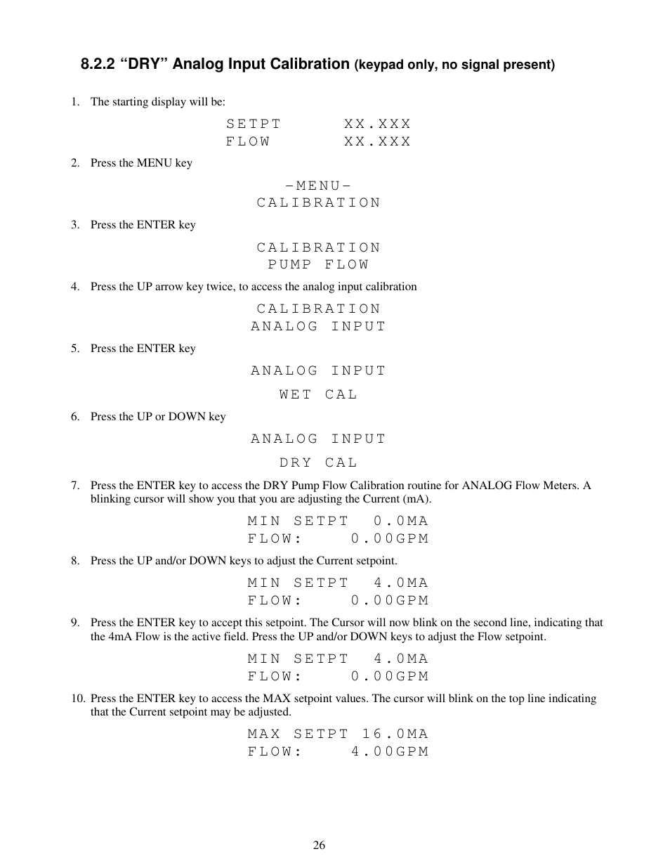 Pulsafeeder MPC Vector User Manual | Page 32 / 70