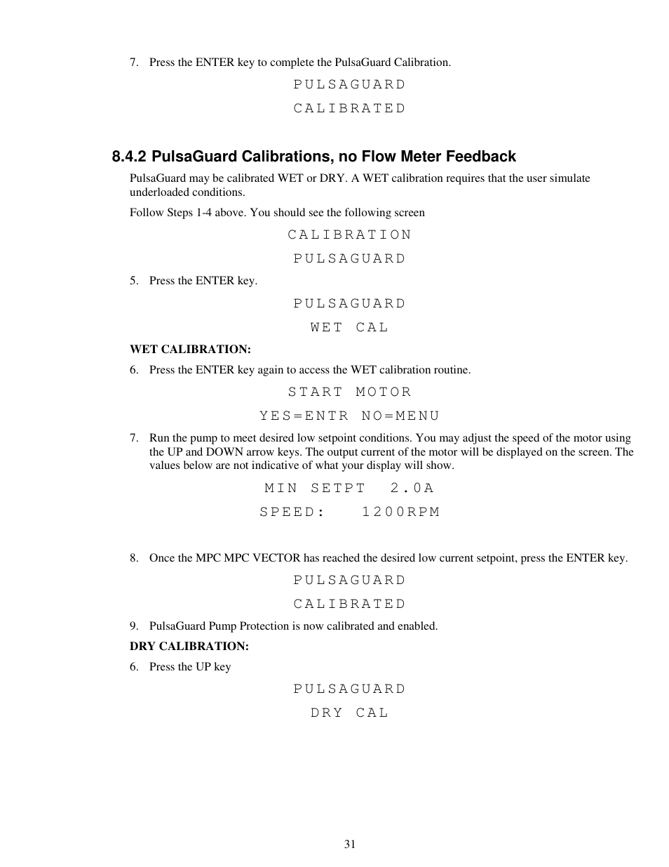 Pulsafeeder MPC Vector User Manual | Page 37 / 70