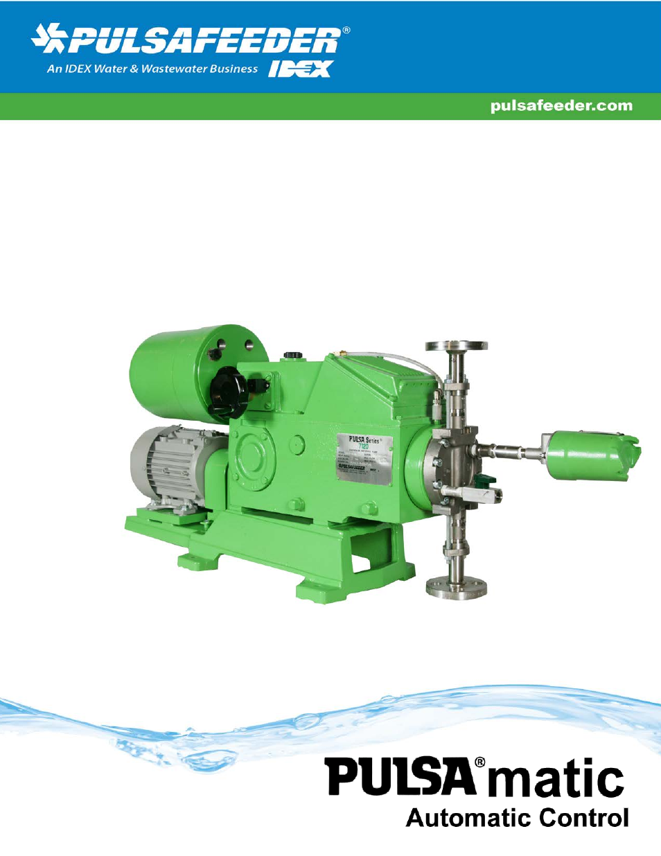 Pulsafeeder Pulsa Series Pulsamatic Controls User Manual | 34 pages