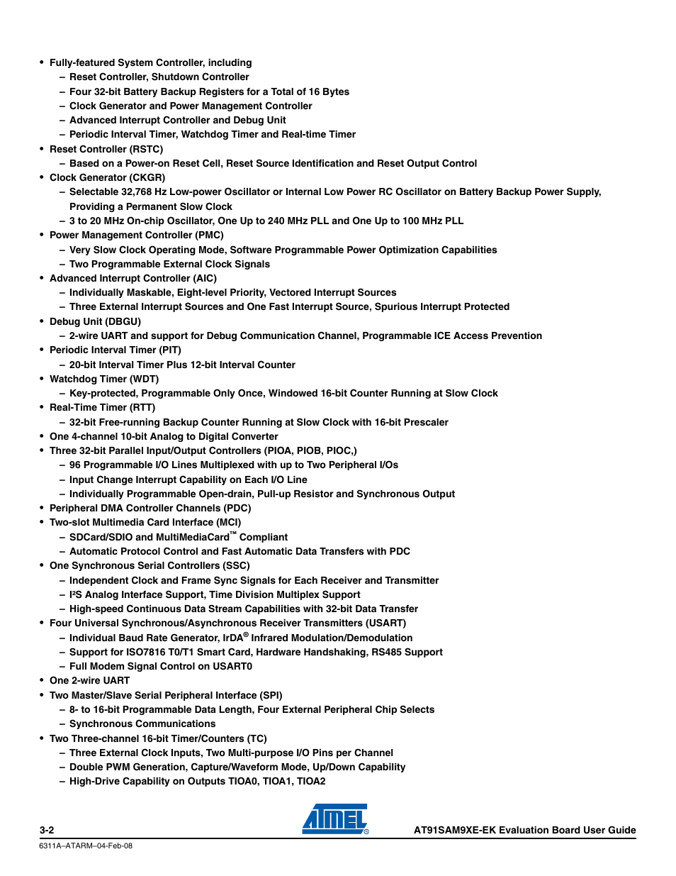 Atmel Evaluation Board AT91SAM9XE-EK User Manual | Page 12 / 34