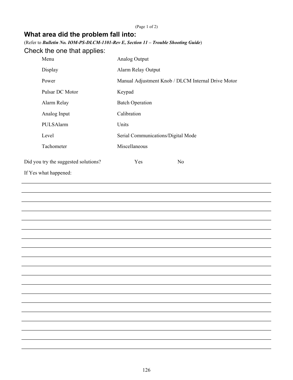 Pulsafeeder Pulsar DLCM User Manual | Page 132 / 135