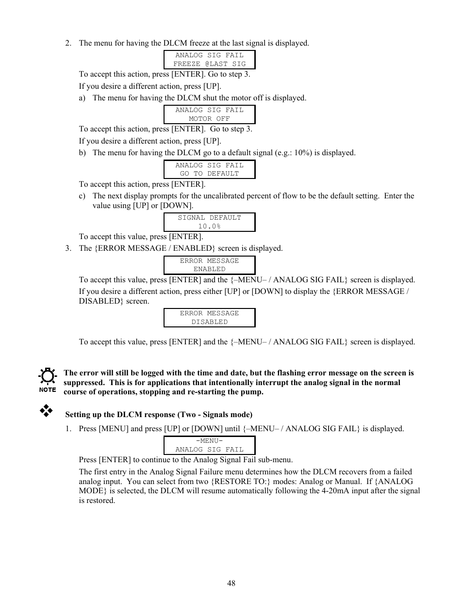 Pulsafeeder Pulsar DLCM User Manual | Page 54 / 135