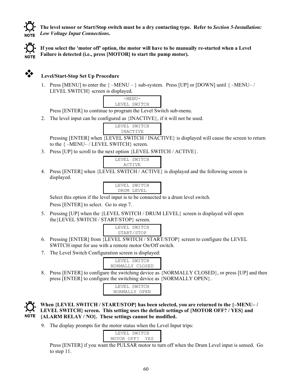 Pulsafeeder Pulsar DLCM User Manual | Page 66 / 135