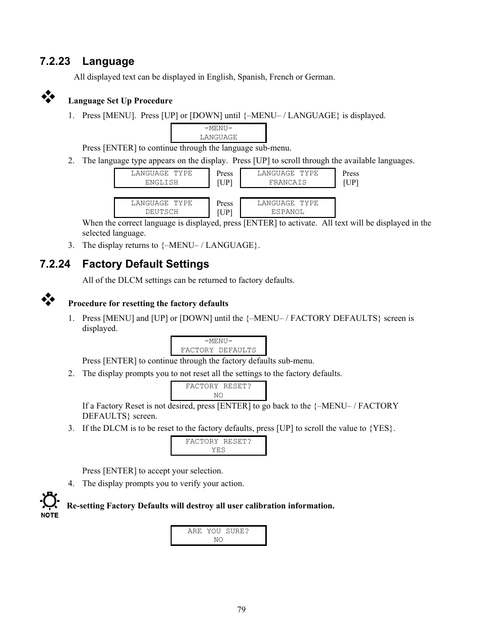 Units | Pulsafeeder Pulsar DLCM User Manual | Page 85 / 135