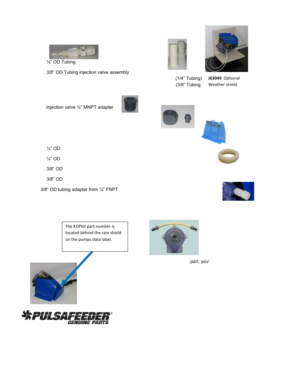 Parts, Chem-tech xp series spare parts | Pulsafeeder Chem-Tech Series XPV EN User Manual | Page 19 / 19