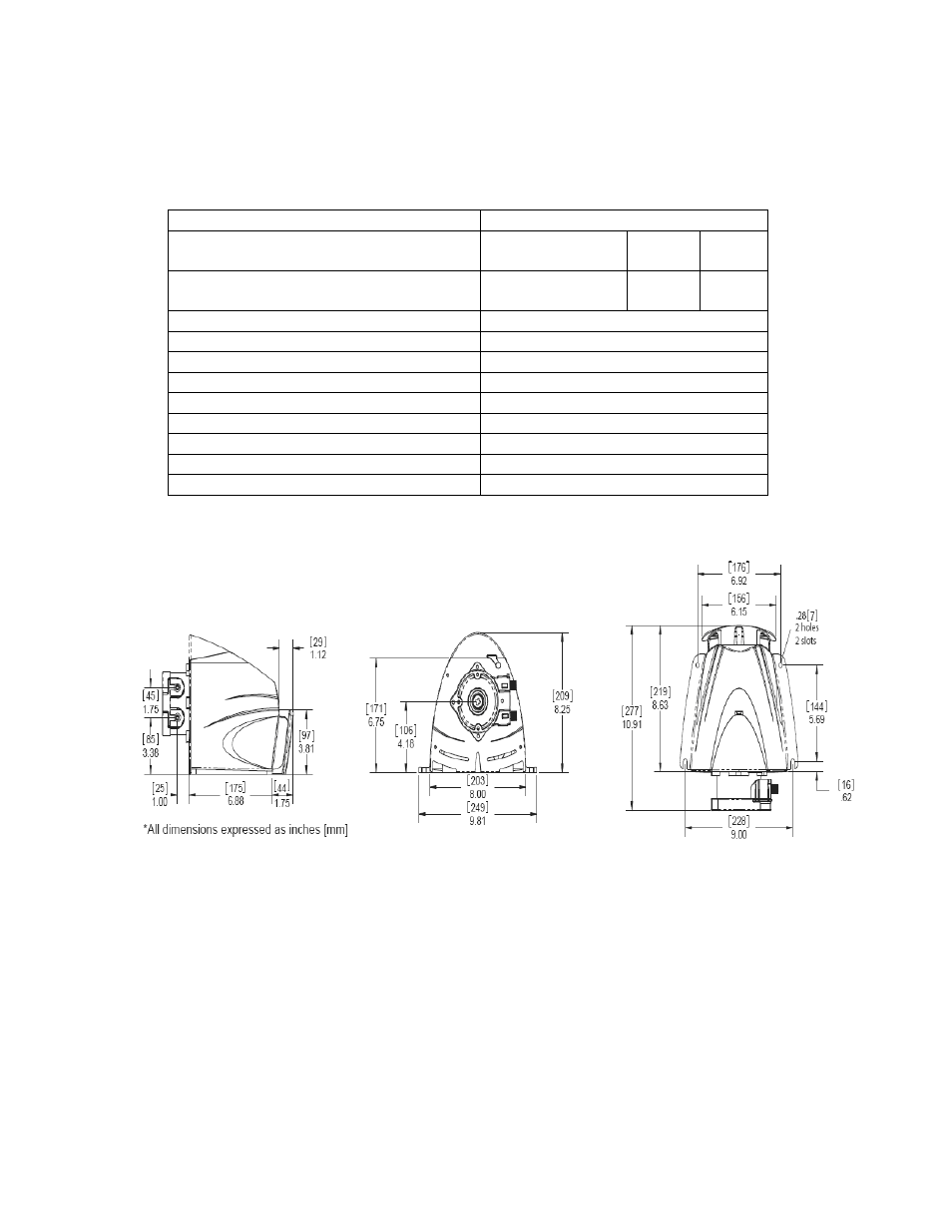 Technical specifications | Pulsafeeder Chem-Tech Series XPV EN User Manual | Page 6 / 19