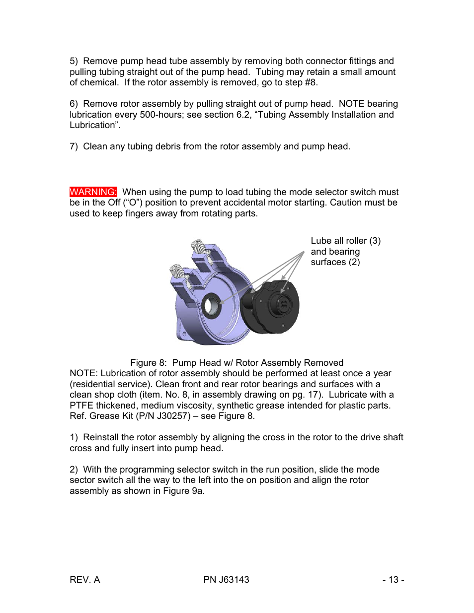 Pulsafeeder Chem-Tech Series XP TIMER EN User Manual | Page 13 / 20