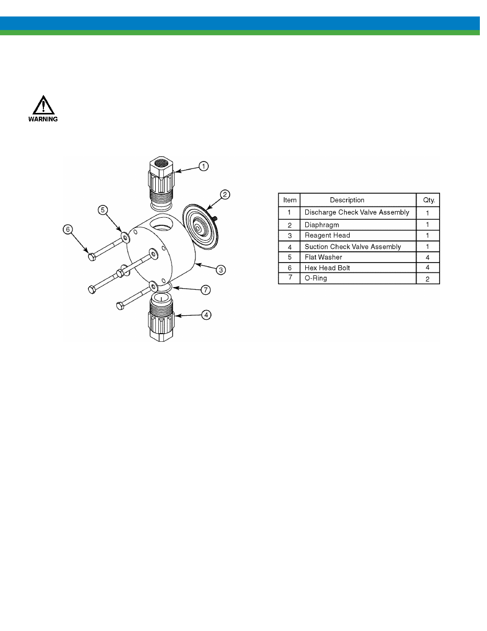 2 wet end removal, inspection, & reinstallation, Wet end removal, inspection, & reinstallation | Pulsafeeder OMNI Series DC2-6 EN User Manual | Page 14 / 46