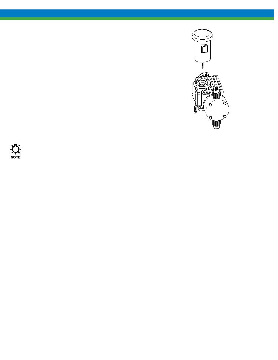 4 motor removal & reinstallation, 5 gearset removal, Motor removal & reinstallation | Gearset removal | Pulsafeeder OMNI Series DC2-6 EN User Manual | Page 20 / 46