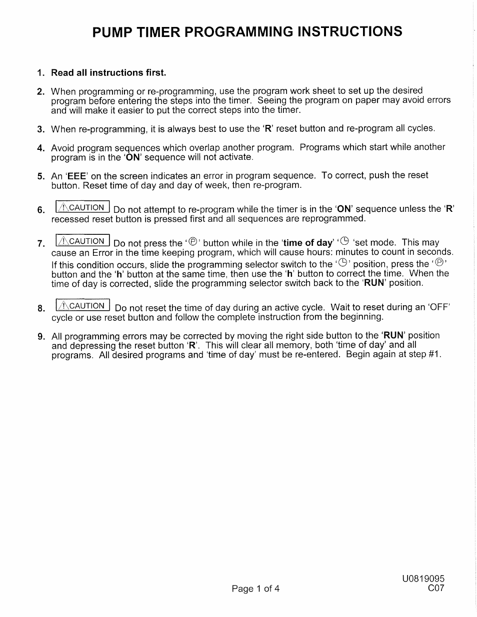 U0819095001.pdf | Pulsafeeder PULSAtron Series T7 User Manual | Page 3 / 23