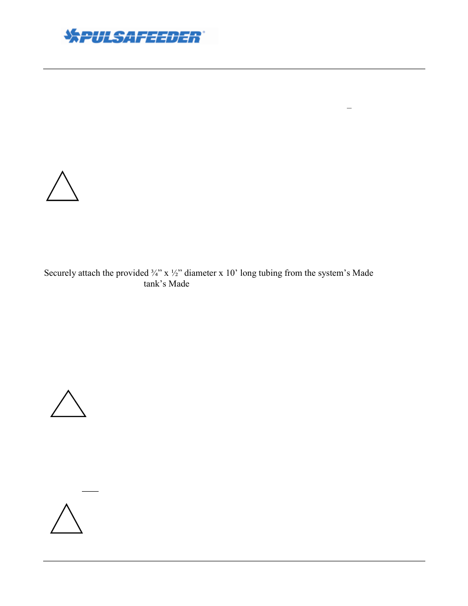 Pulsafeeder Polymer Makedown Automatic Systems EN User Manual | Page 10 / 15