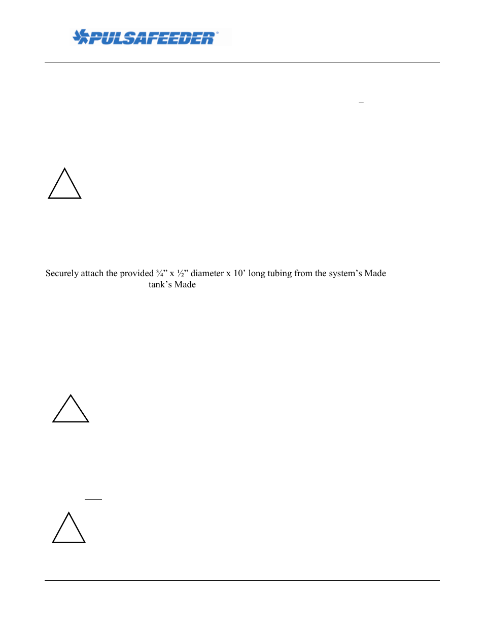 Pulsafeeder Polymer Makedown Systems EN User Manual | Page 9 / 11