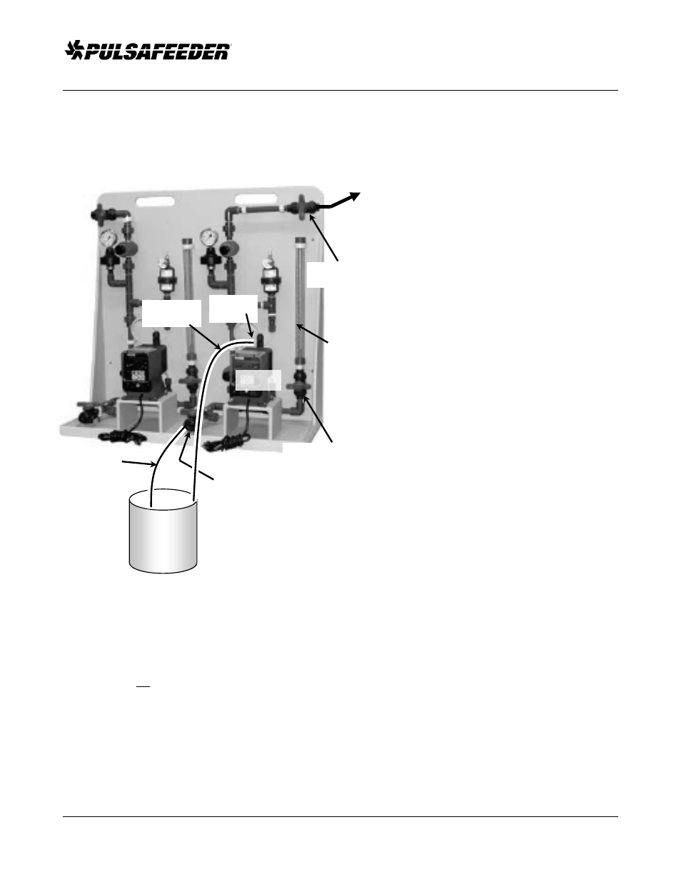 Initial prime, continued, System with suction lift, Pre-engineered skid systems | Installation, operation and maintenance manual, Pump | Pulsafeeder Pre-Engineered Skid Systems User Manual | Page 14 / 23