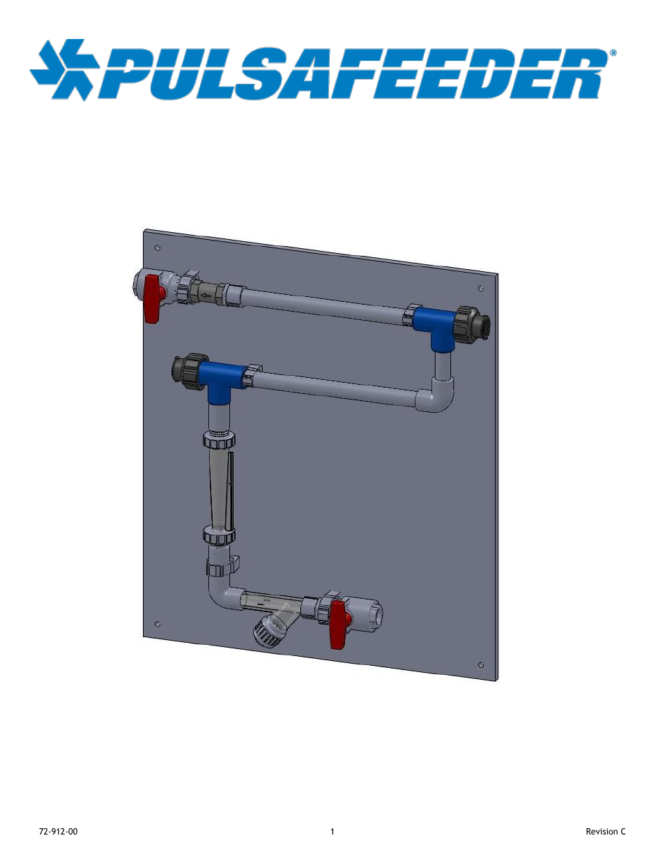 Pulsafeeder Corrosion Coupon Rack User Manual | 7 pages