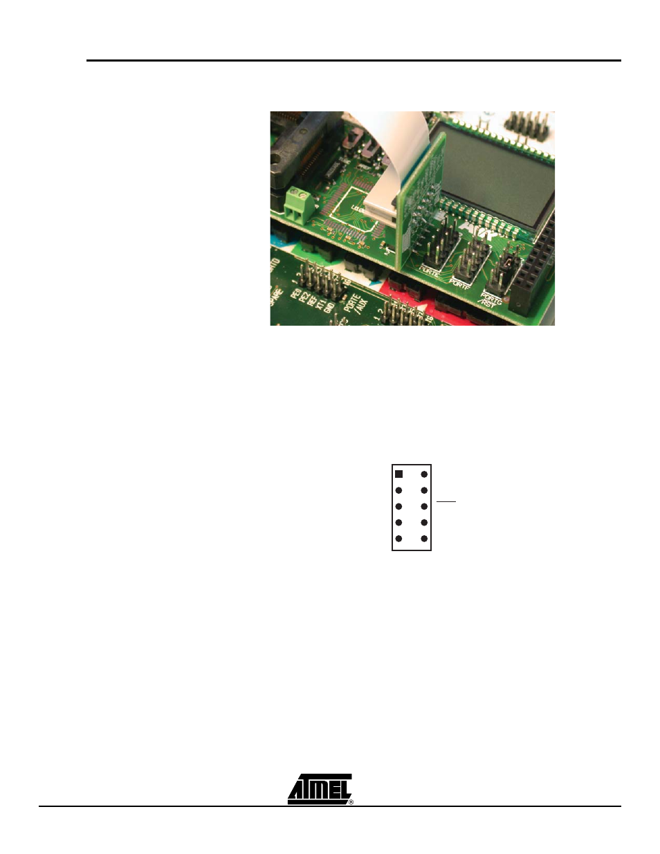 4 jtag connector, Jtag connector -6 | Atmel STK502 User Manual | Page 12 / 33