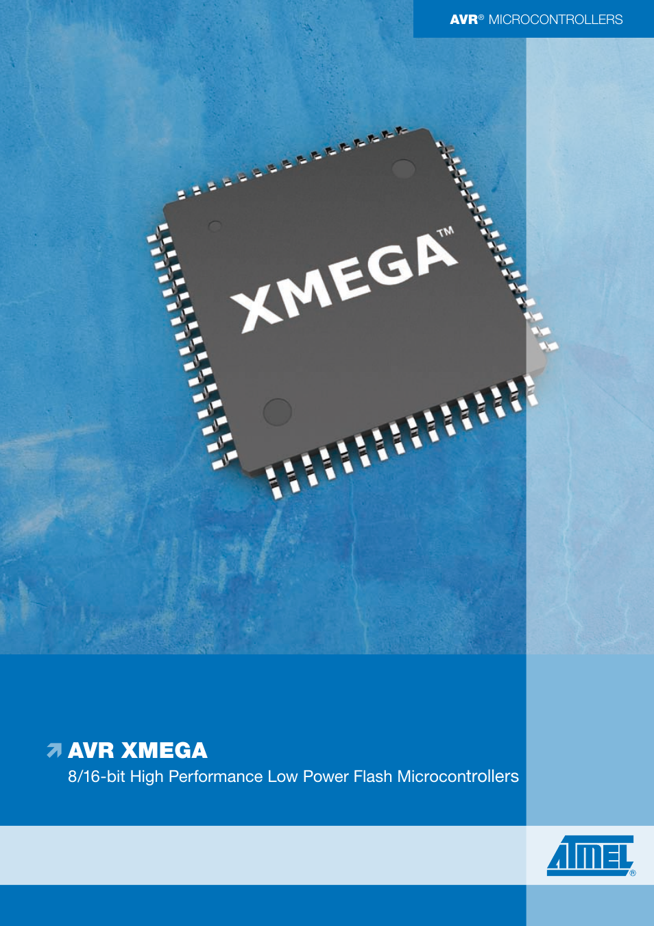 Atmel AVR XMEGA 8/16-bit High Performance Low Power Flash Microcontrollers User Manual | 12 pages