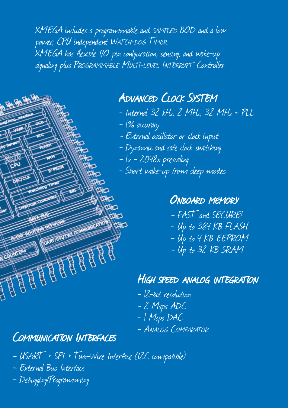 Atmel AVR XMEGA 8/16-bit High Performance Low Power Flash Microcontrollers User Manual | Page 5 / 12