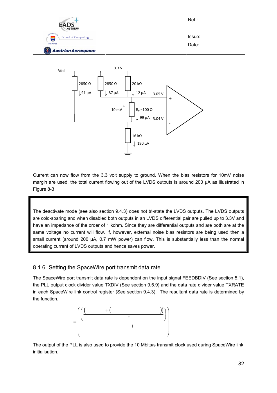 Spw-10x spacewire router | Atmel SpaceWire Router SpW-10X User Manual | Page 82 / 155