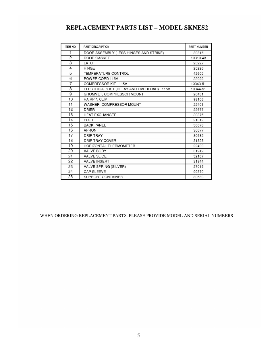 Silver King SKNES2 User Manual | Page 6 / 7