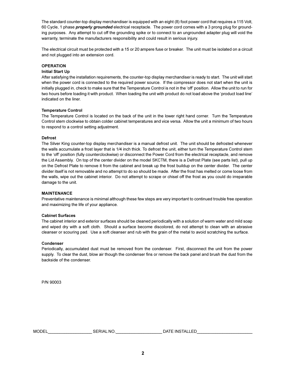 Silver King SKMB User Manual | Page 3 / 12