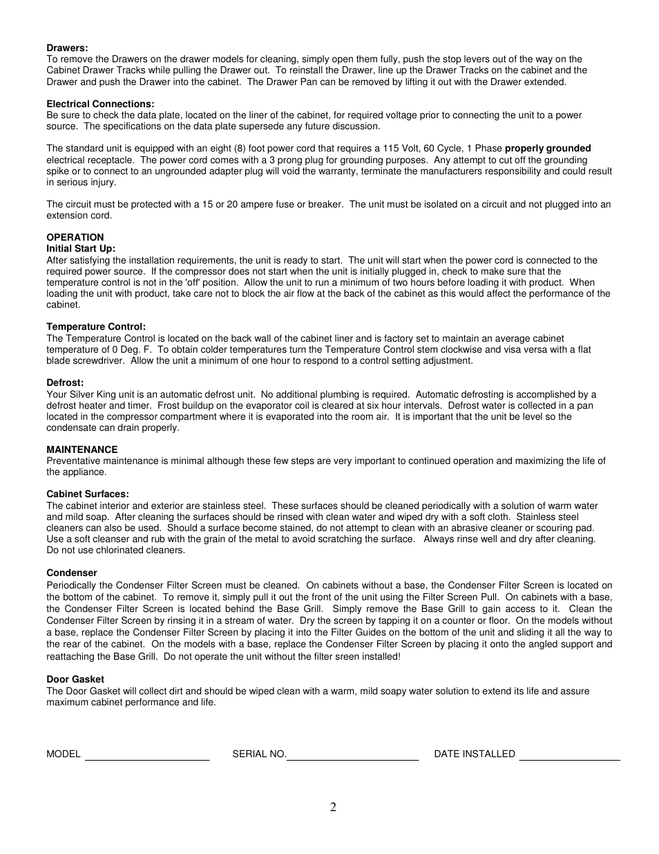 Silver King SKF27 User Manual | Page 3 / 13