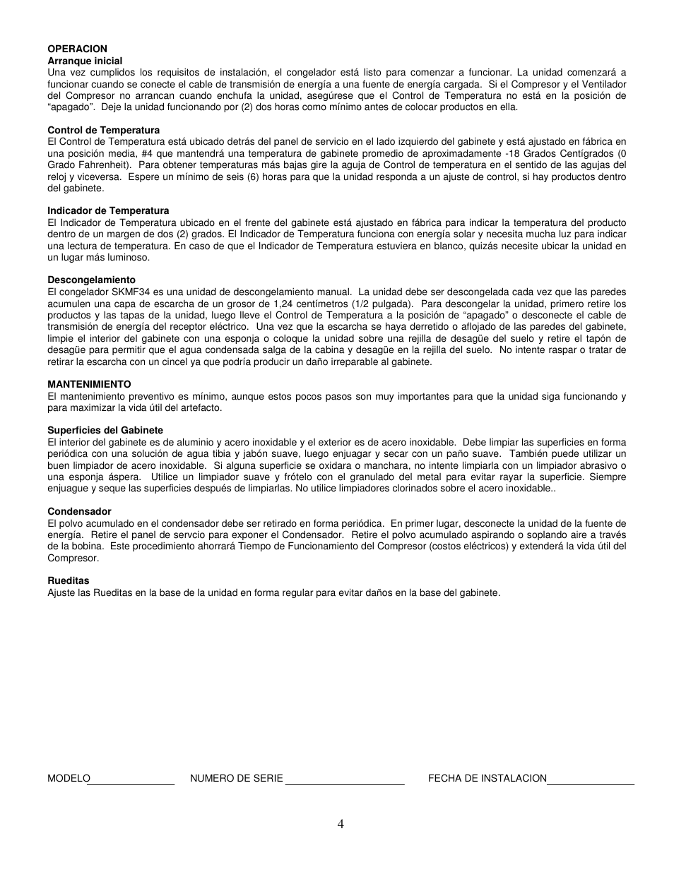 Silver King SKMF34DW User Manual | Page 5 / 12