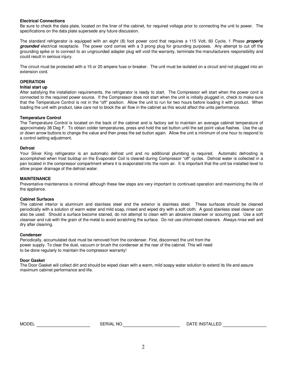 Silver King SKFSM User Manual | Page 3 / 8